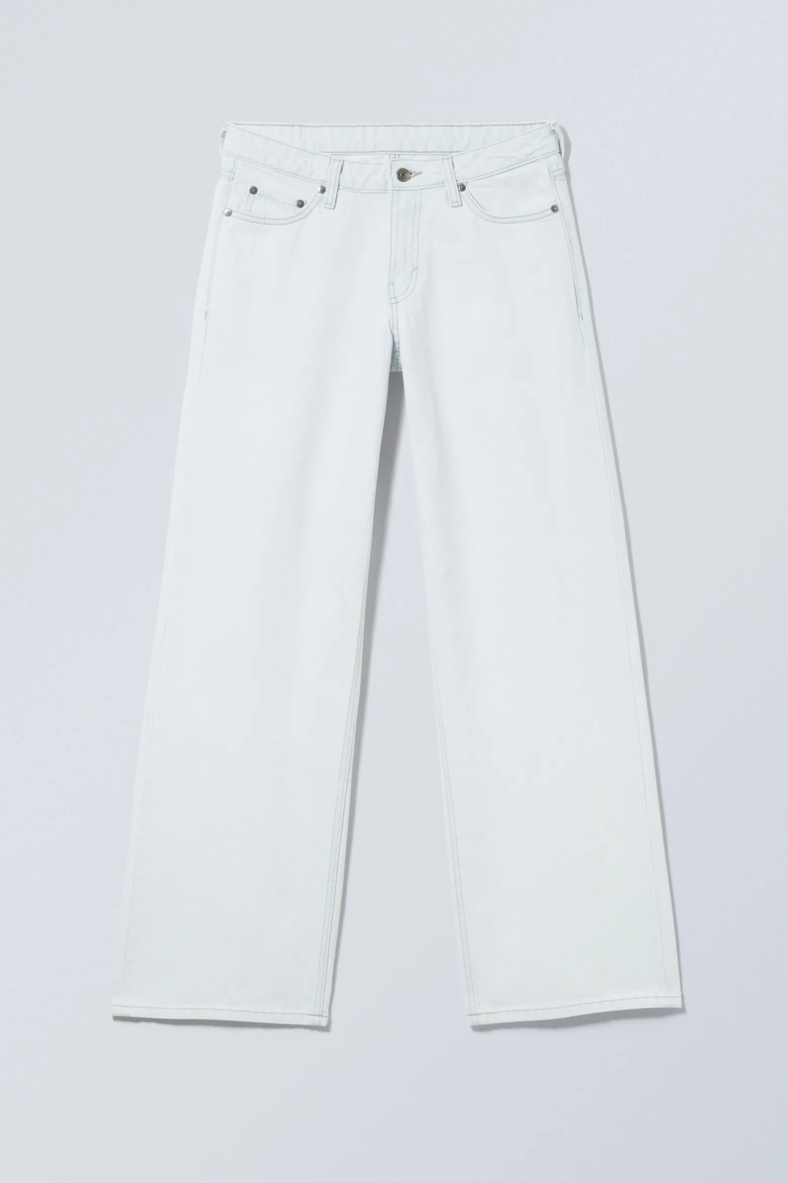 AMPLE LOW WAIST LOOSE WIDE LEG JEANS|Weekday Shop