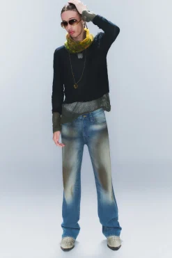 ANTI – UNISEX-JEANS MIT NIEDRIGEM BUND|Weekday Best