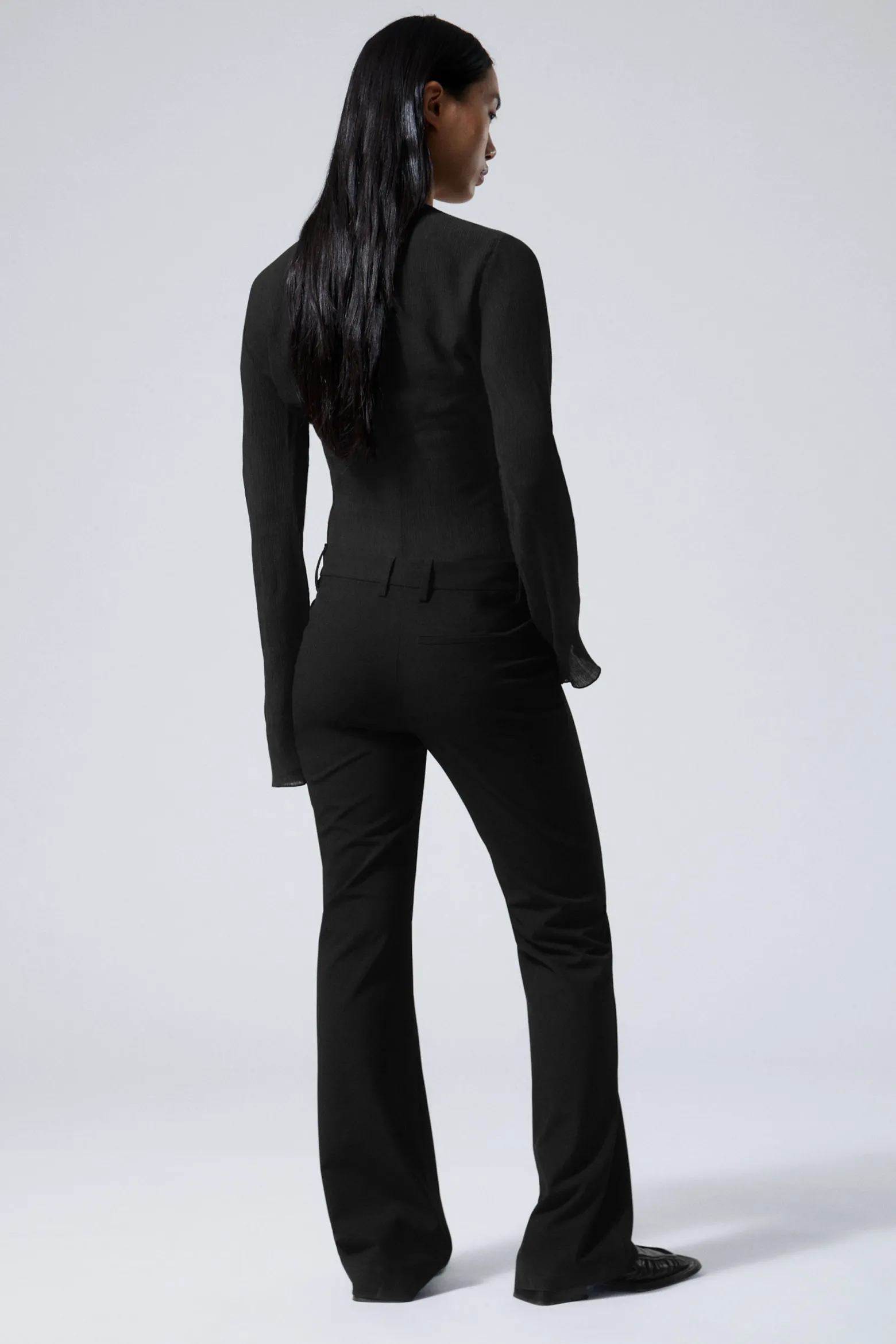 ANZUGHOSE MIT SCHLAG|Weekday Sale