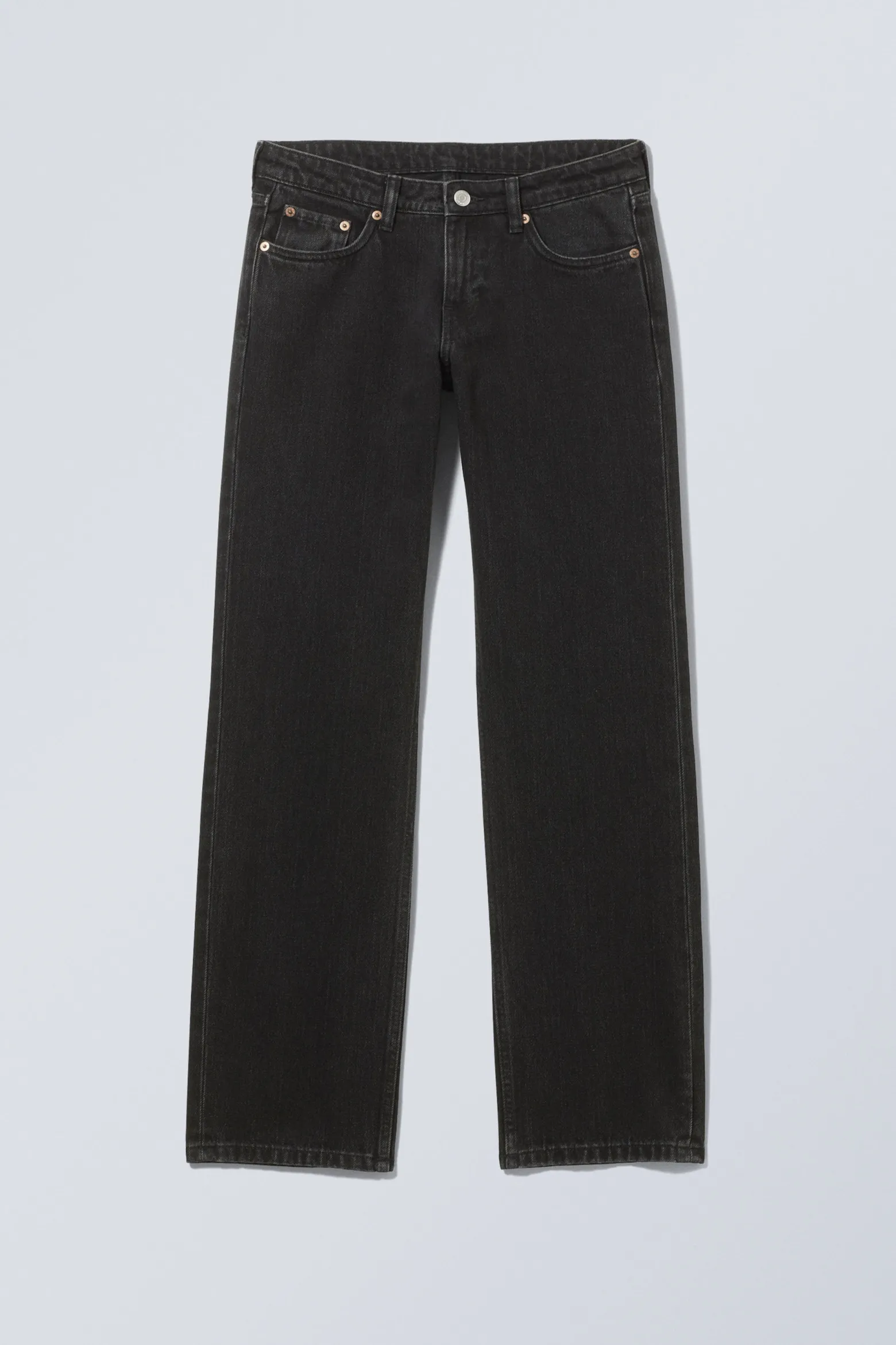 ARROW LOW WAIST REGULAR STRAIGHT LEG JEANS|Weekday Cheap