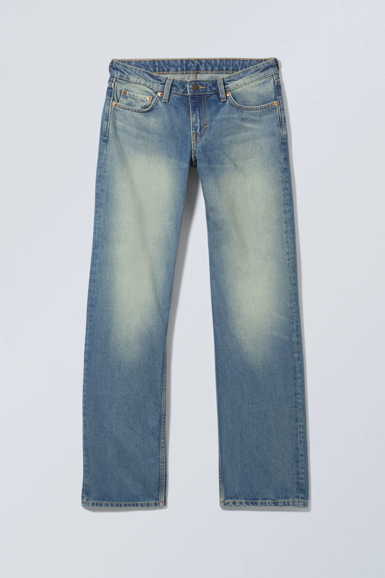 ARROW LOW WAIST REGULAR STRAIGHT LEG JEANS|Weekday New