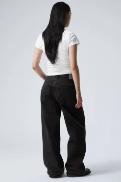 ASTRO LOOSE BAGGY LEG JEANS|Weekday Cheap