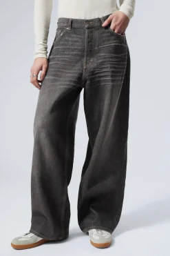 ASTRO LOOSE BAGGY LEG JEANS|Weekday Clearance