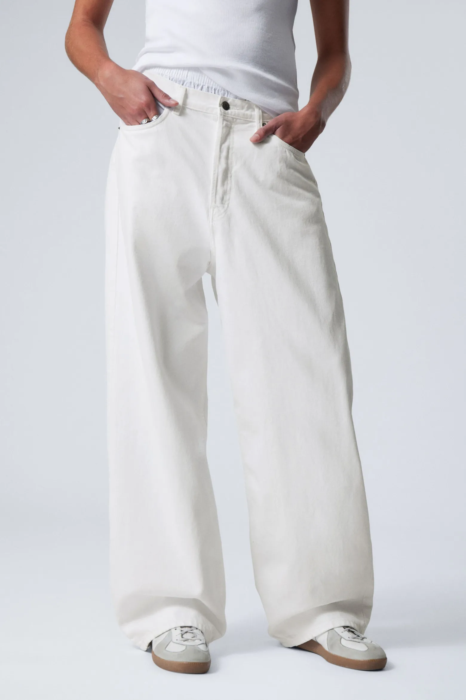 ASTRO LOOSE BAGGY LEG JEANS|Weekday Best