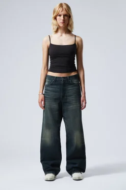 ASTRO LOOSE BAGGY LEG JEANS|Weekday Clearance