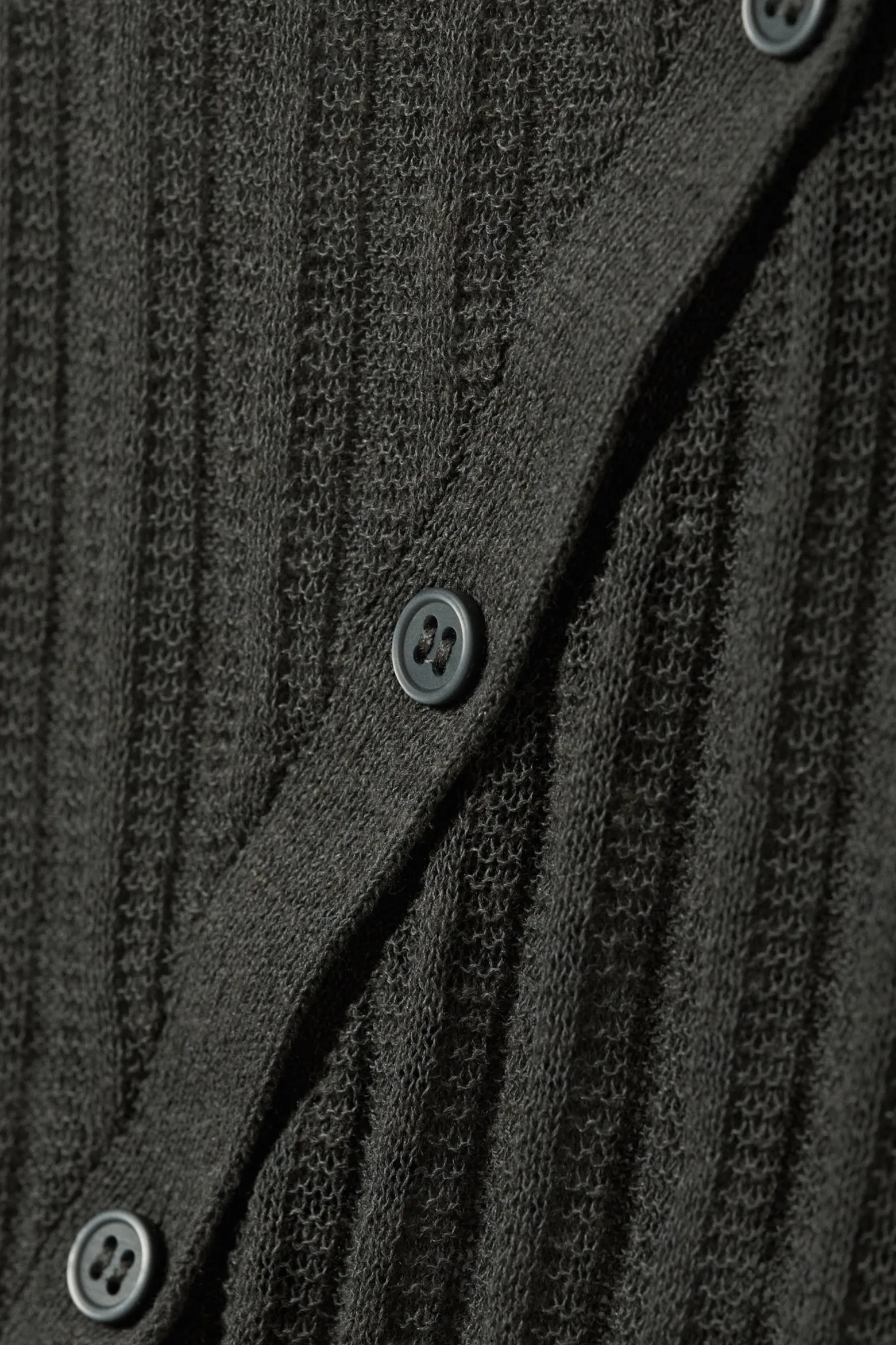 ASYMMETRISCHER CARDIGAN AUS LEINENMISCHUNG|Weekday Online