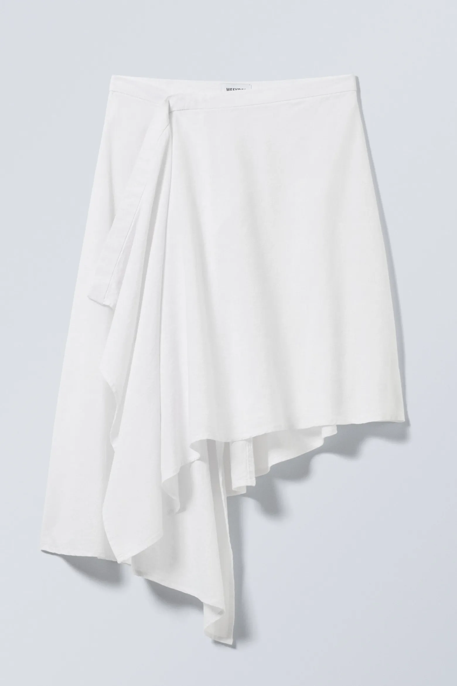 ASYMMETRISCHER WICKELROCK AUS LEINENMIX|Weekday Clearance