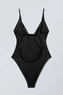 BADEANZUG MIT OFFENEM RÜCKEN|Weekday Flash Sale