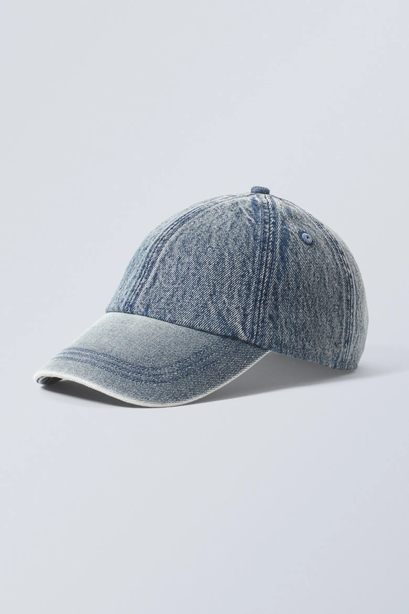 BASEBALL-CAP AUS DENIM|Weekday Cheap