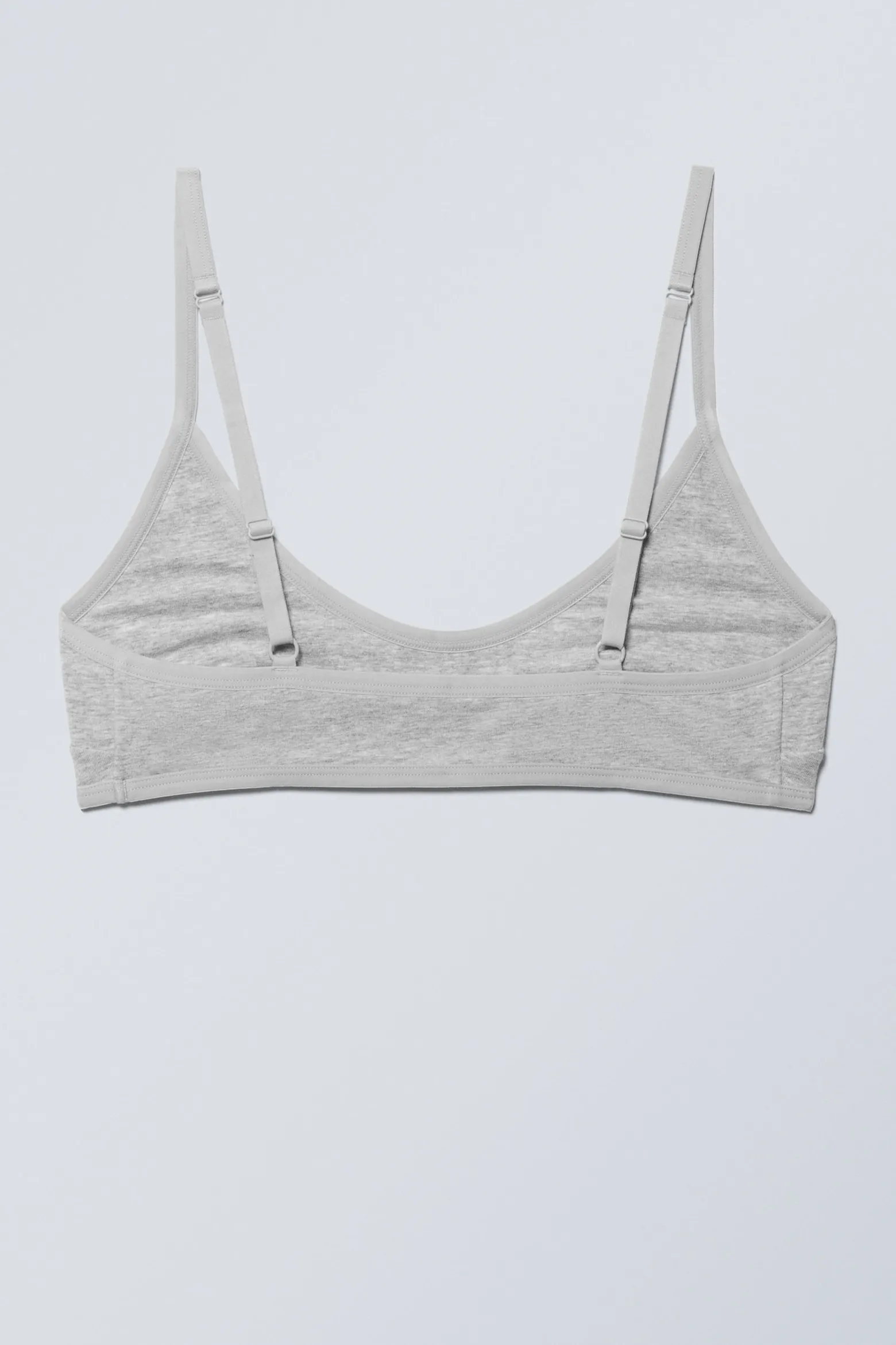 BAUMWOLL-BUSTIER INEZ MIT TIEFEM AUSSCHNITT|Weekday Sale