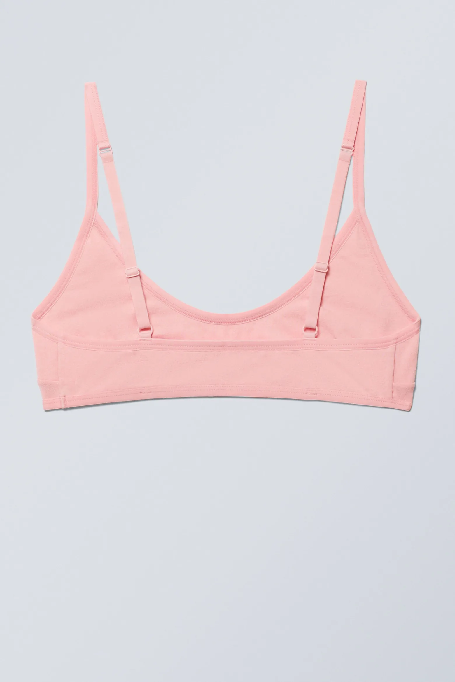 BAUMWOLL-BUSTIER INEZ MIT TIEFEM AUSSCHNITT|Weekday Cheap