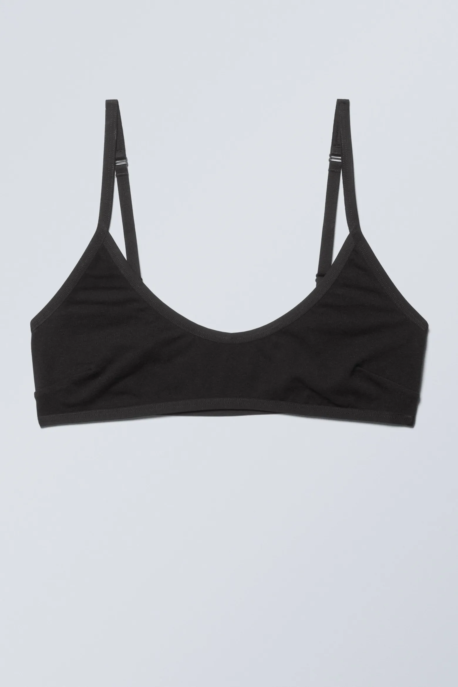 BAUMWOLL-BUSTIER MIT TIEFEM AUSSCHNITT INEZ|Weekday Flash Sale