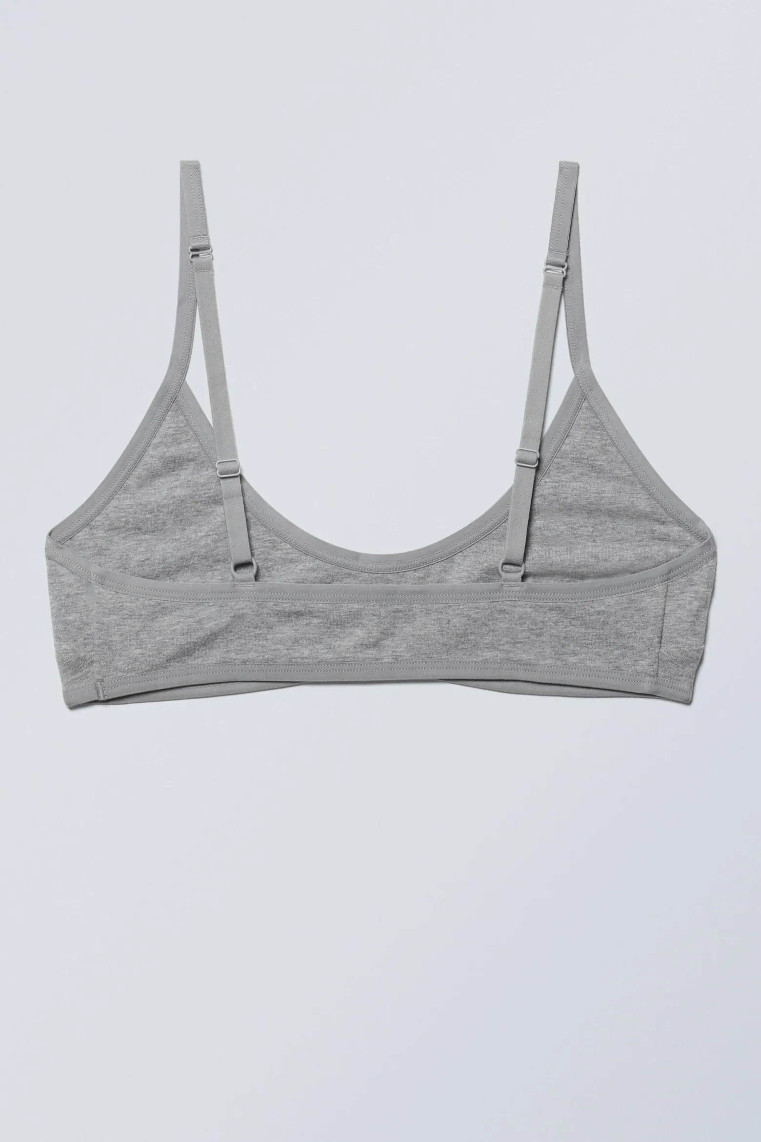 BAUMWOLL-BUSTIER MIT TIEFEM AUSSCHNITT INEZ|Weekday Cheap