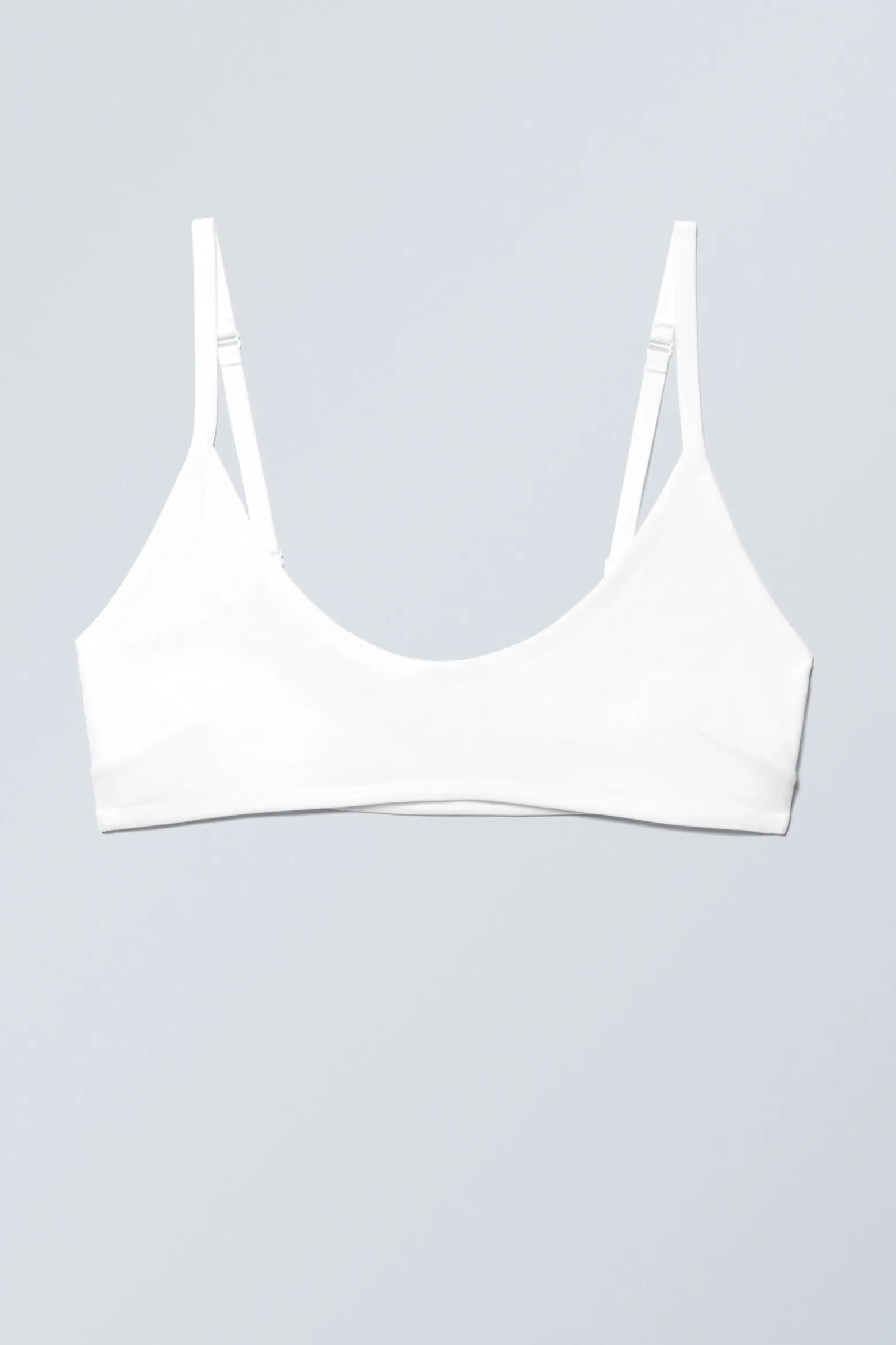 BAUMWOLL-BUSTIER MIT TIEFEM AUSSCHNITT INEZ|Weekday Online