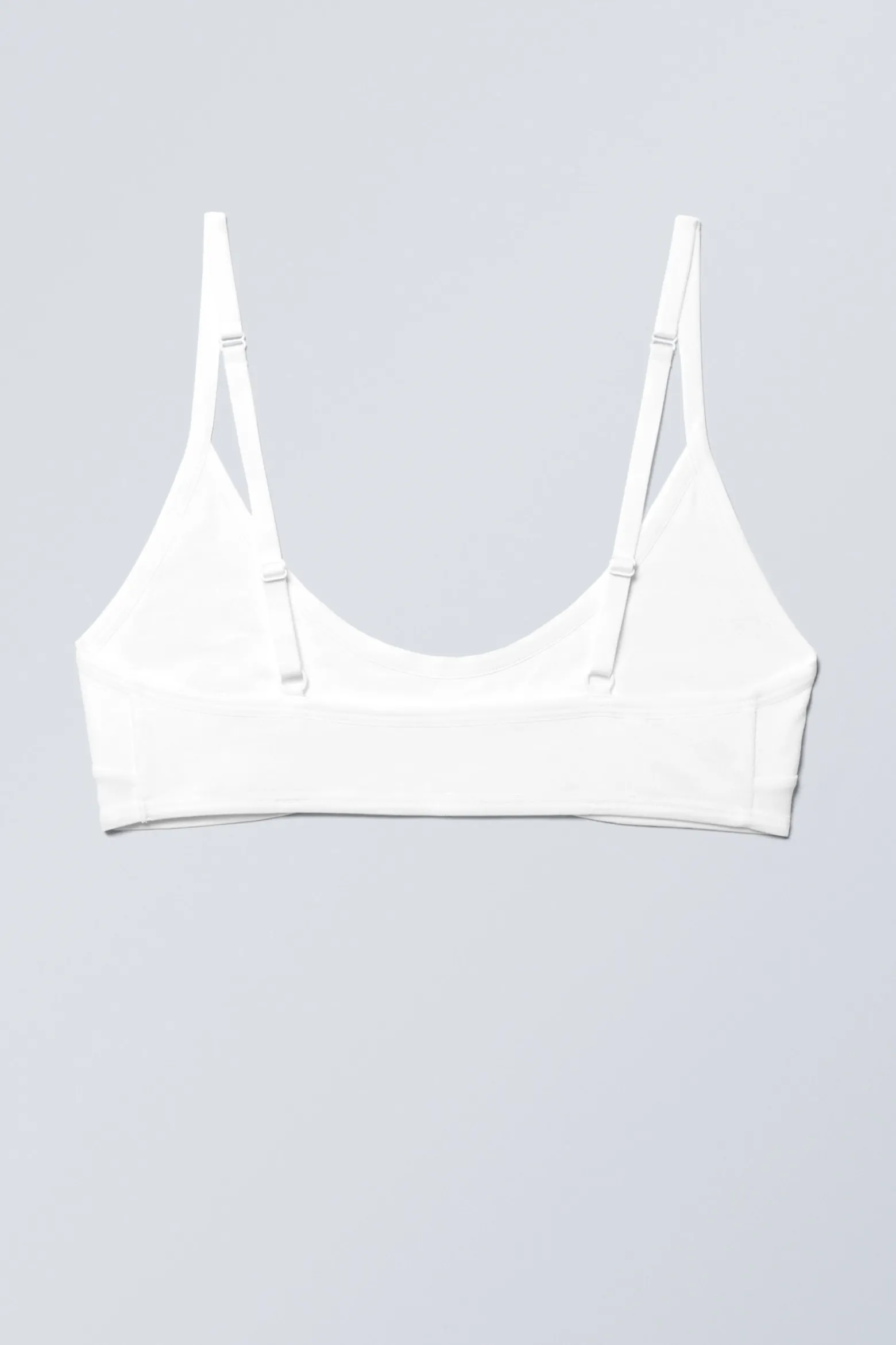 BAUMWOLL-BUSTIER MIT TIEFEM AUSSCHNITT INEZ|Weekday Online