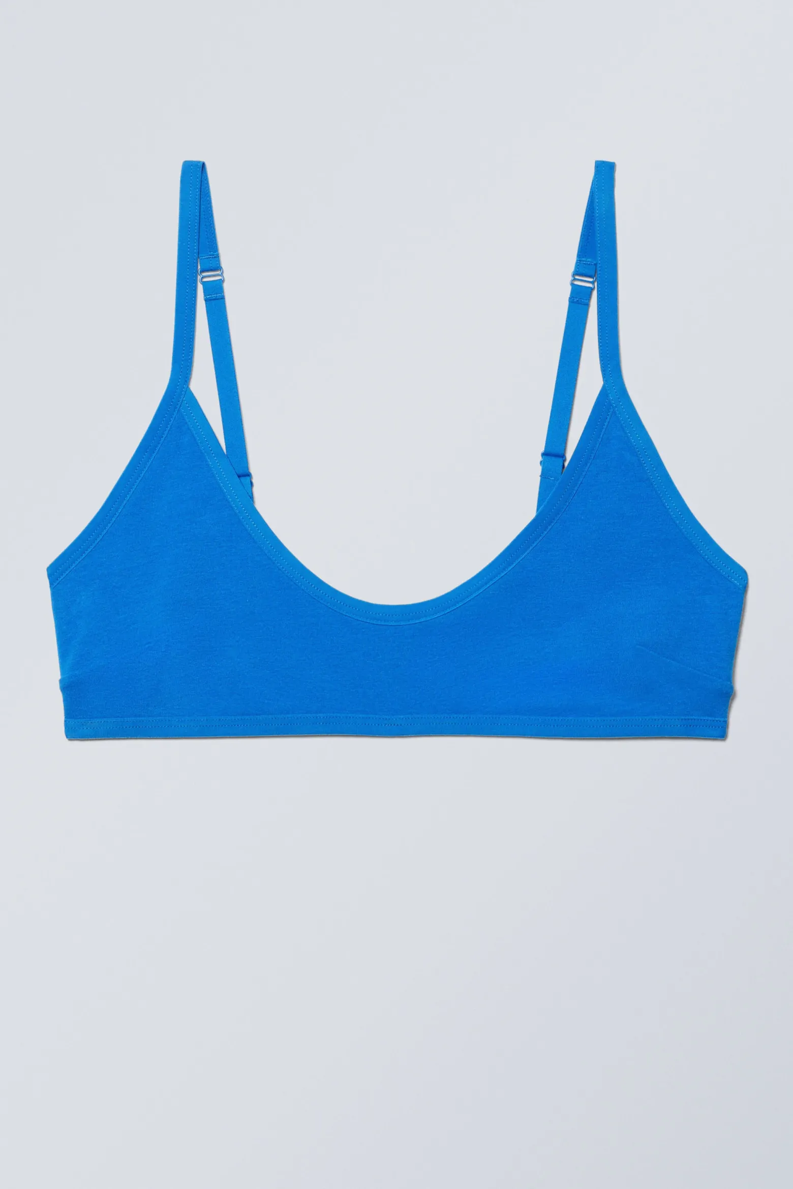 BAUMWOLL-BUSTIER MIT TIEFEM AUSSCHNITT INEZ|Weekday Outlet