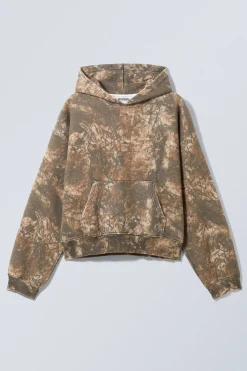 BEDRUCKTER HOODIE IN LOCKERER PASSFORM|Weekday Flash Sale