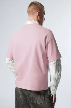 BEDRUCKTES KASTIGES T-SHIRT|Weekday Sale