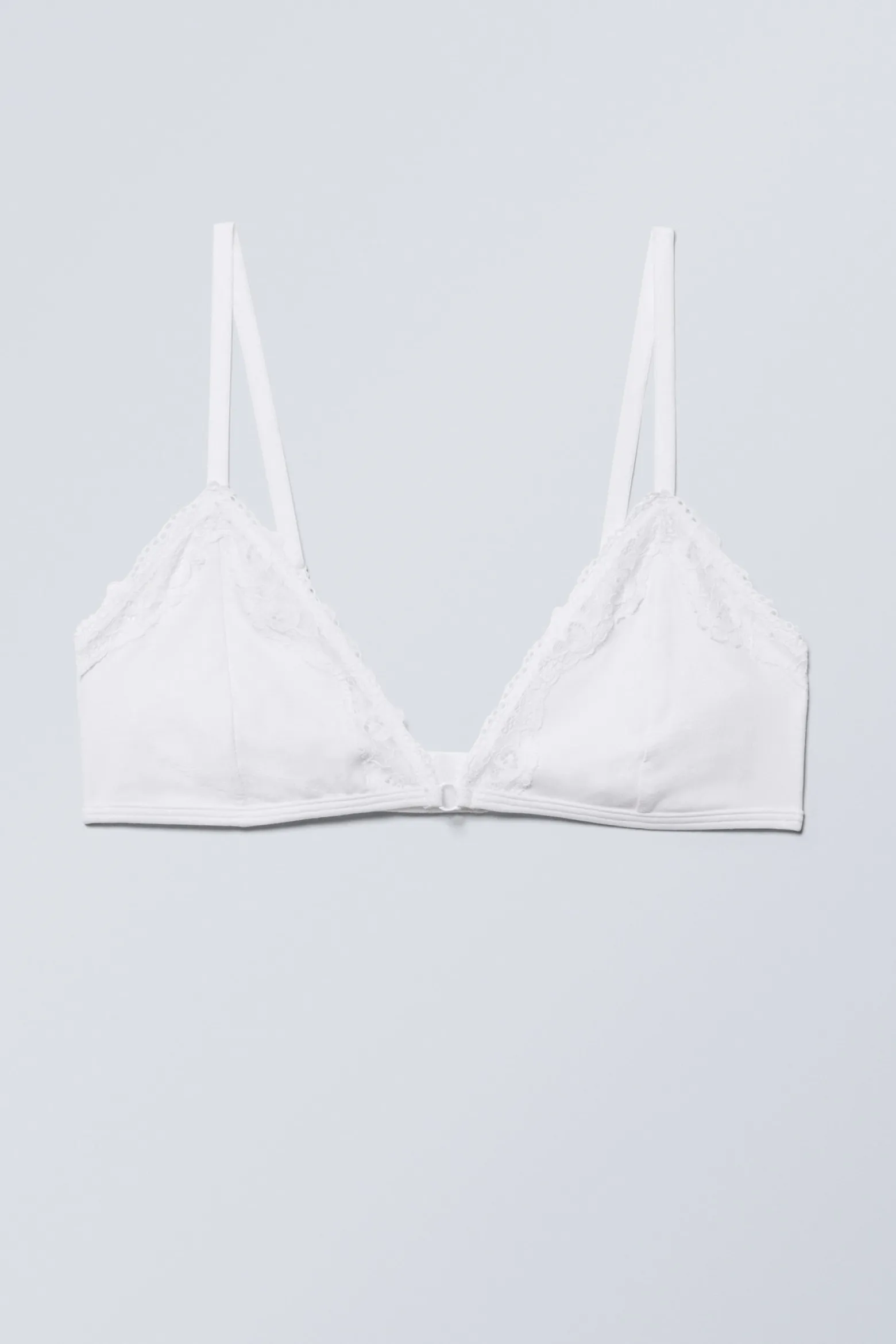 BH MIT BAUMWOLLBESATZ AUS SPITZE|Weekday New