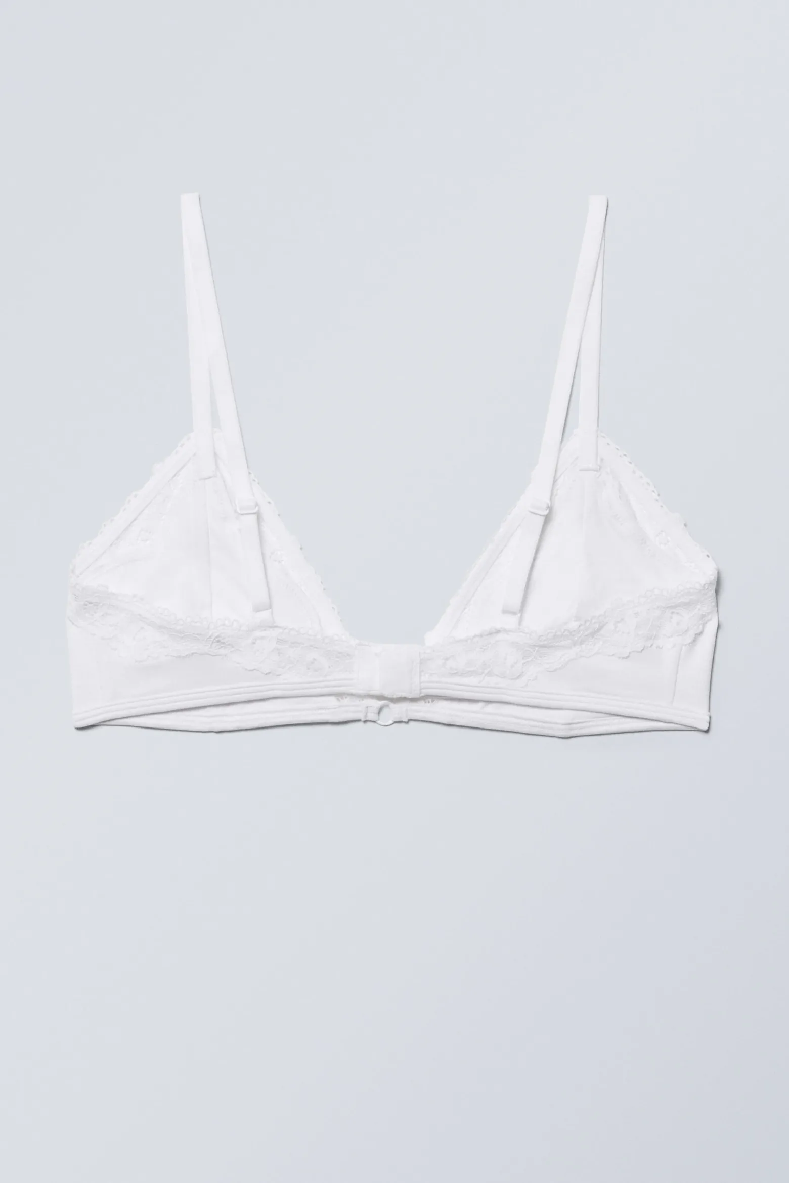 BH MIT BAUMWOLLBESATZ AUS SPITZE|Weekday New