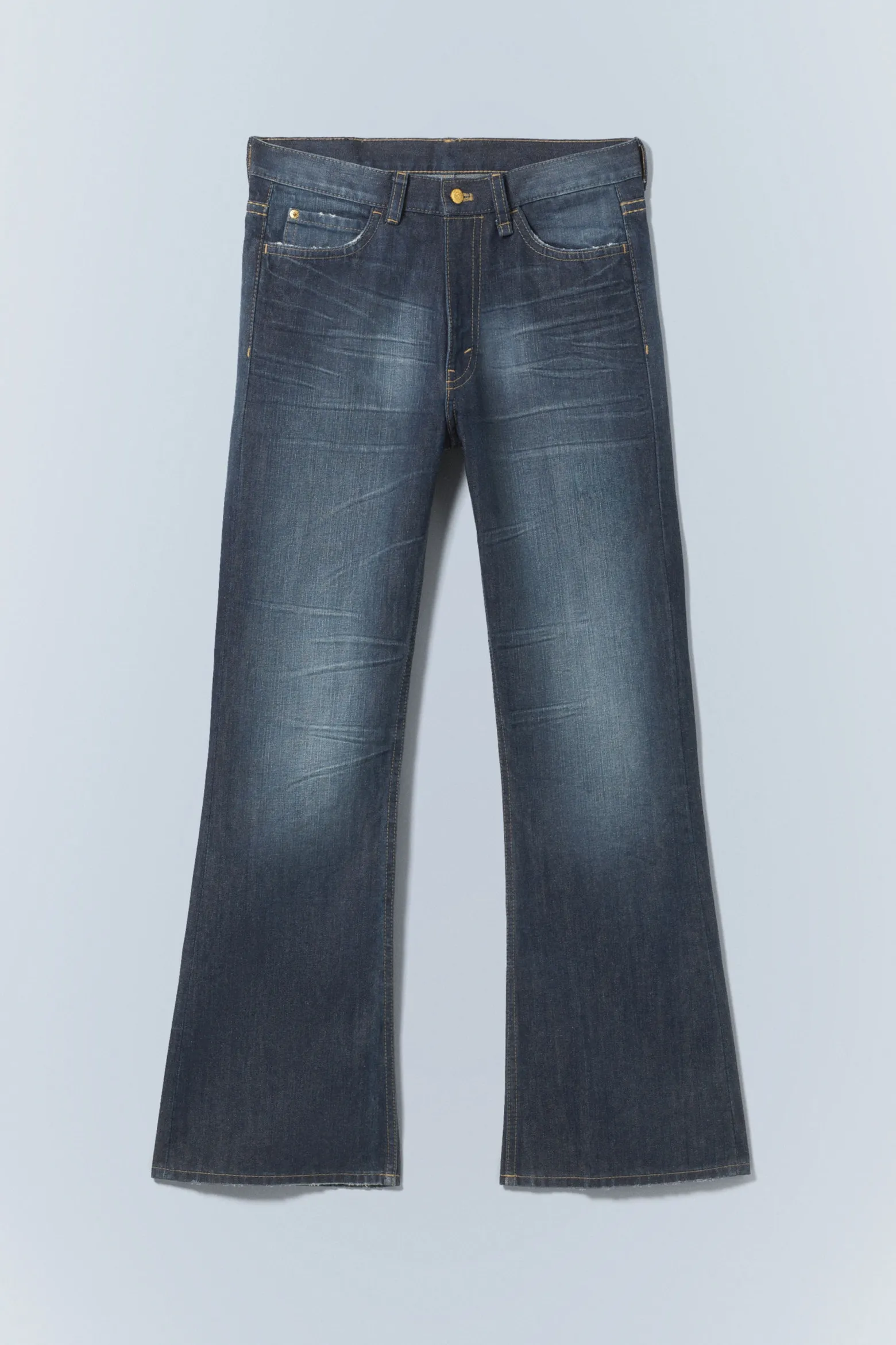 BOO BOOTLEG – BOOTCUT-JEANS MIT NIEDRIGER TAILLE|Weekday New