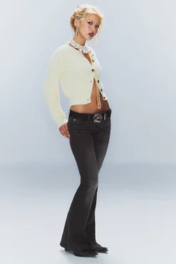 BOOTY BEI – LOW WAIST SKINNY BOOTCUT JEANS|Weekday Discount