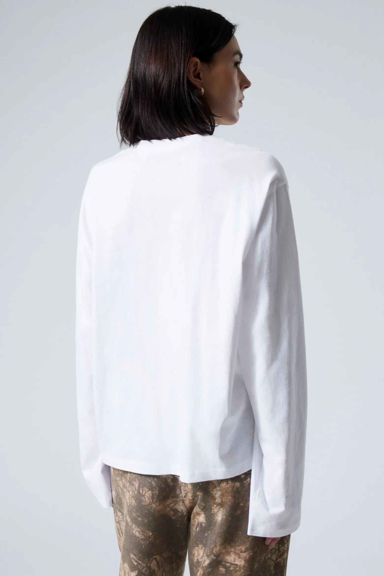 BOXY LONGSLEEVE AUS BAUMWOLLE|Weekday Hot