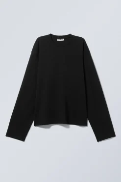 BOXY LONGSLEEVE AUS BAUMWOLLE|Weekday Online