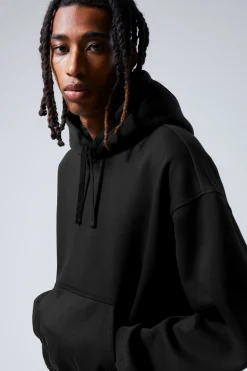 BOXY-HOODIE AUS SCHWEREM FLEECESTOFF|Weekday Fashion