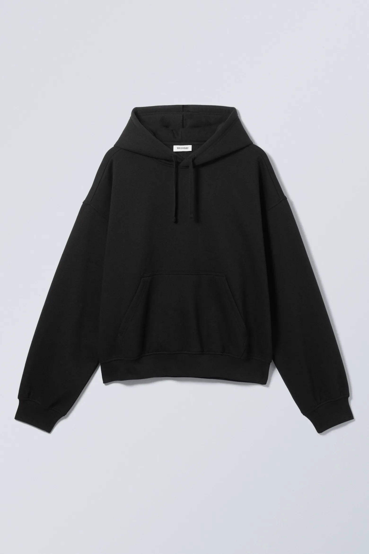 BOXY-HOODIE AUS SCHWEREM FLEECESTOFF|Weekday Fashion