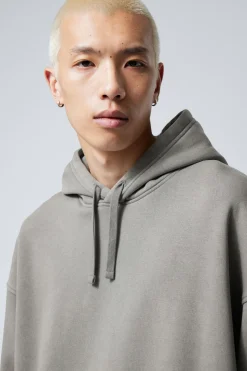 BOXY-HOODIE AUS SCHWEREM FLEECESTOFF|Weekday Best Sale