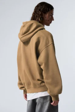 BOXY-HOODIE AUS SCHWEREM FLEECESTOFF|Weekday Hot