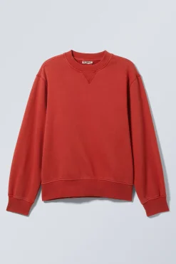 CROPPED COTTON FLEECE SWEATSHIRT|Weekday Flash Sale