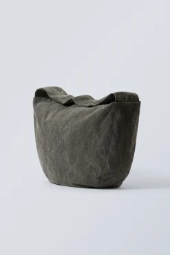 CROSSBODY-BAG AUS GEWASCHENER BAUMWOLLE|Weekday Best Sale