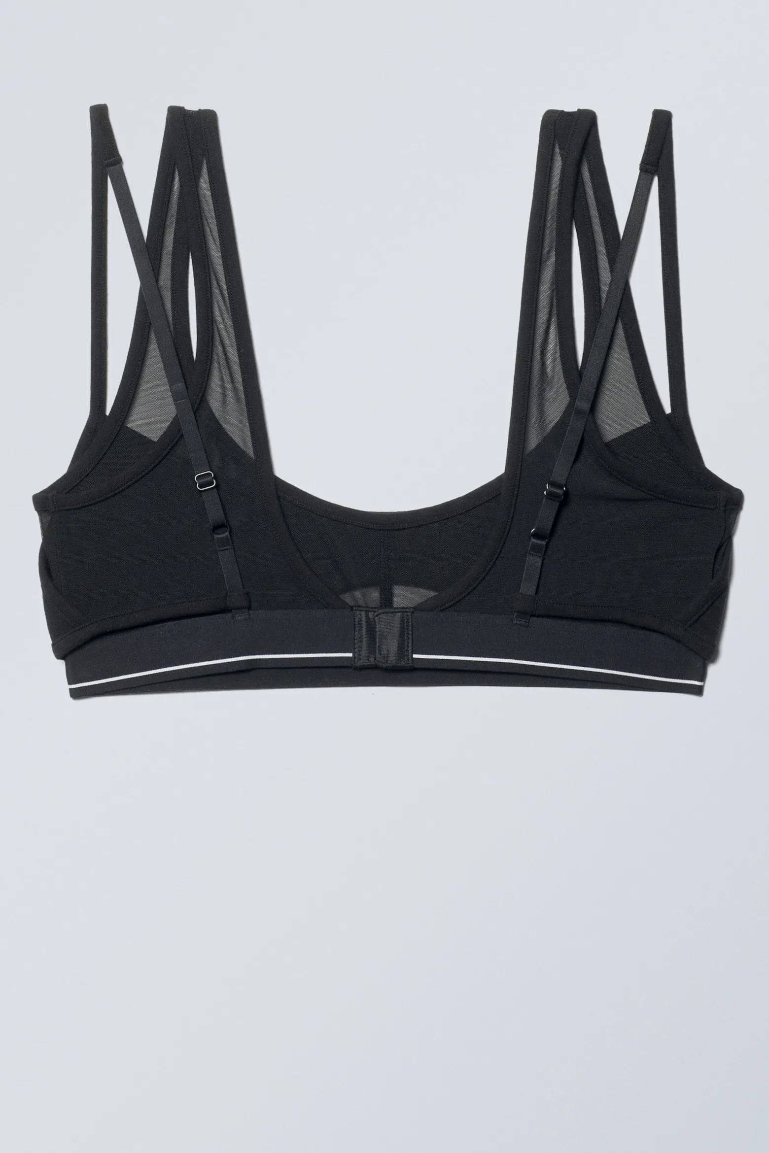 DOPPELLAGIGER BH AUS BAUMWOLL-MESH|Weekday Fashion