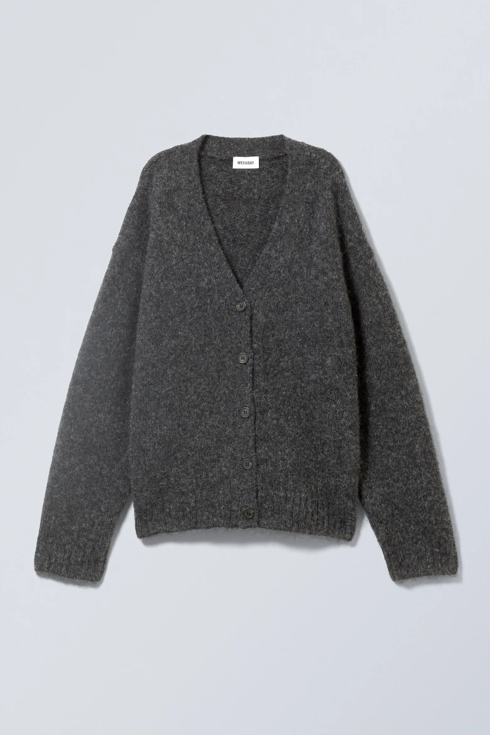 EINREIHIGER STRICK-CARDIGAN|Weekday Shop