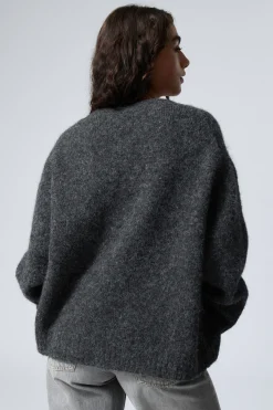 EINREIHIGER STRICK-CARDIGAN|Weekday Shop