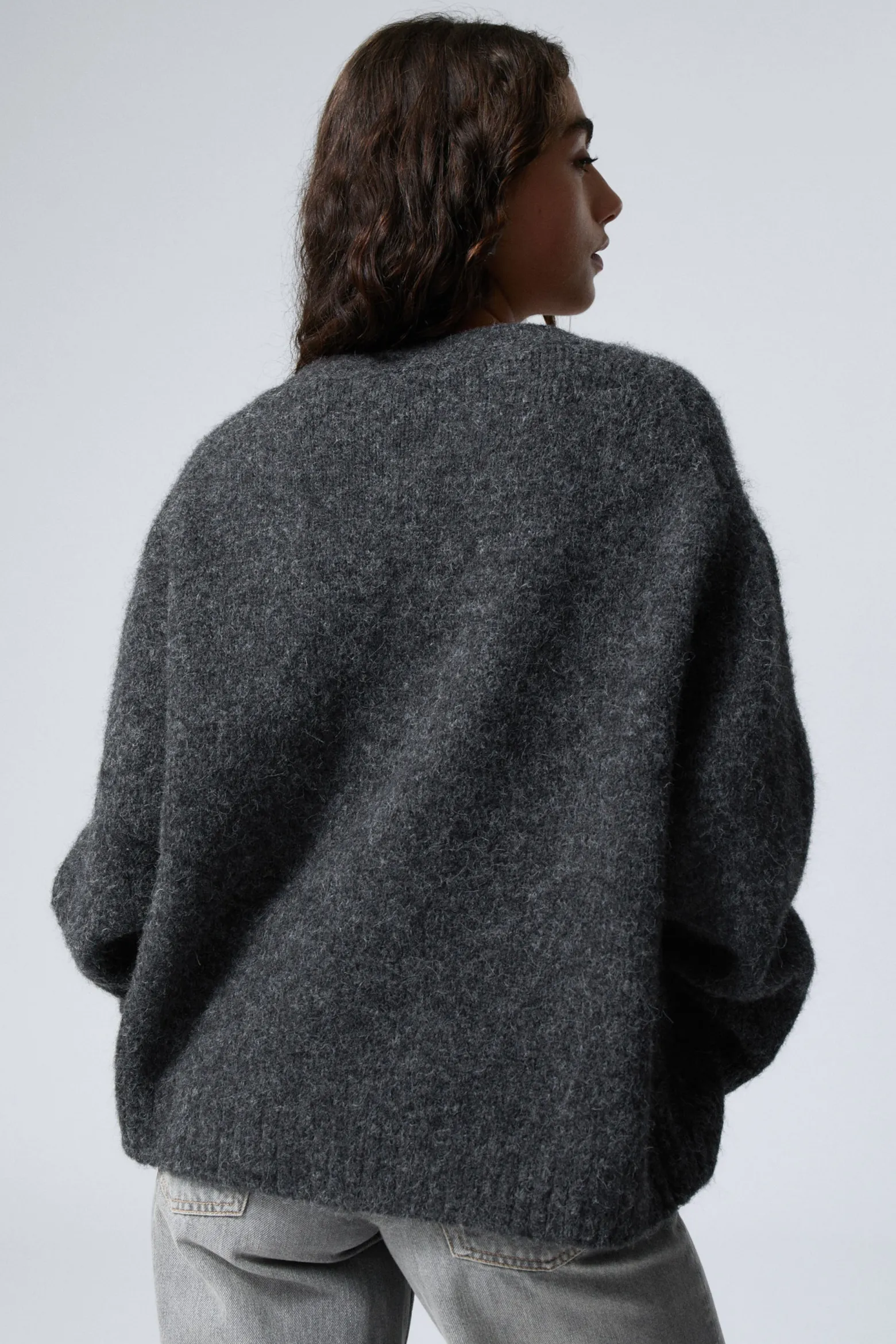 EINREIHIGER STRICK-CARDIGAN|Weekday Shop