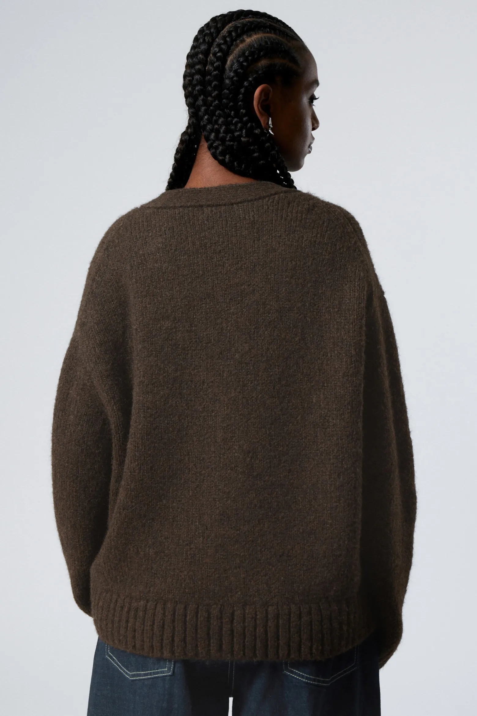 EINREIHIGER STRICK-CARDIGAN|Weekday Best Sale