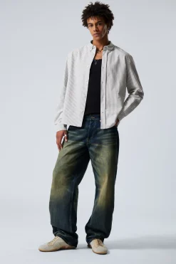 ENTSPANNTES BUTTON-DOWN-HEMD|Weekday Shop