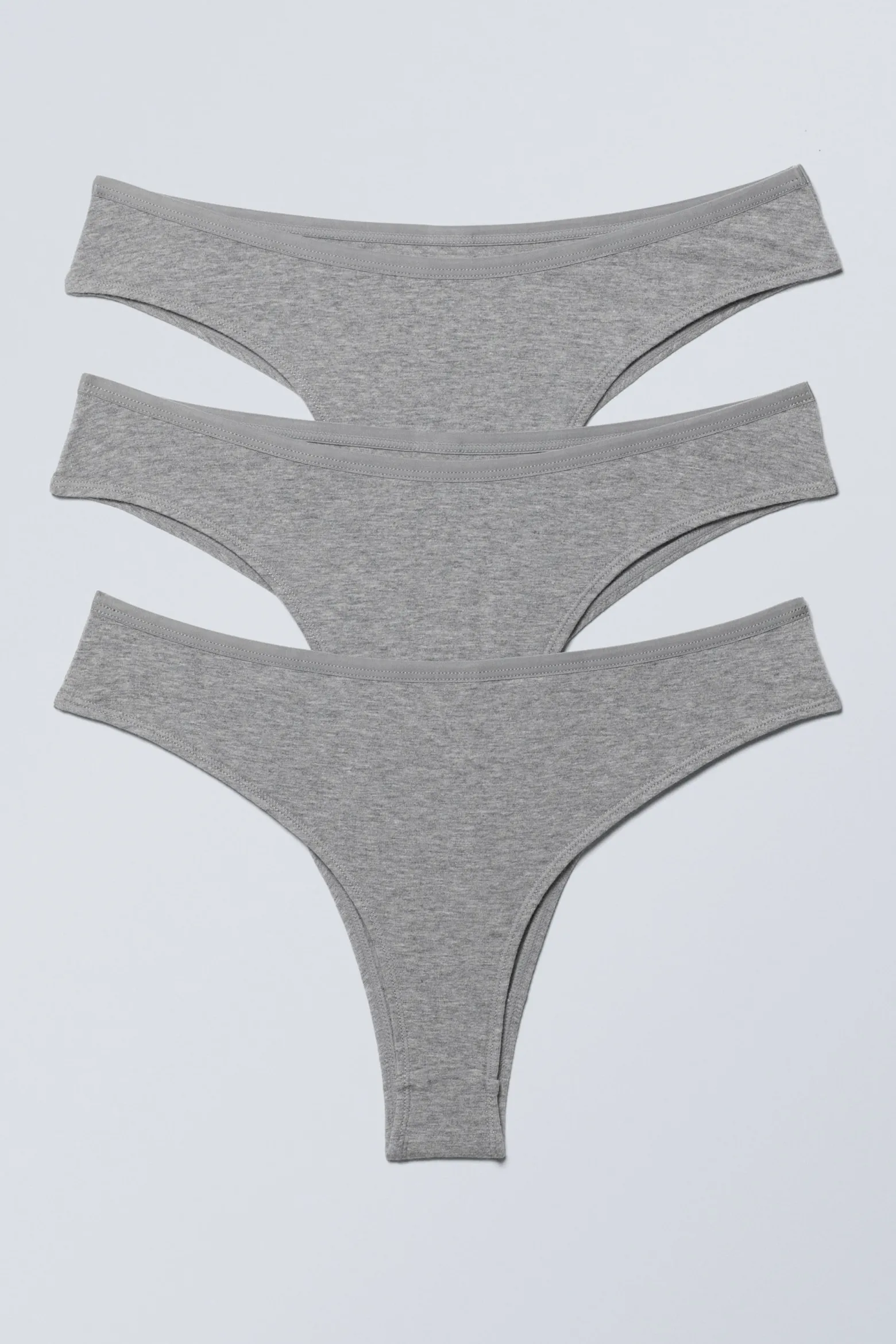 3ER-PACK BRAZILIAN-SLIPS INEZ AUS BAUMWOLLE|Weekday Flash Sale