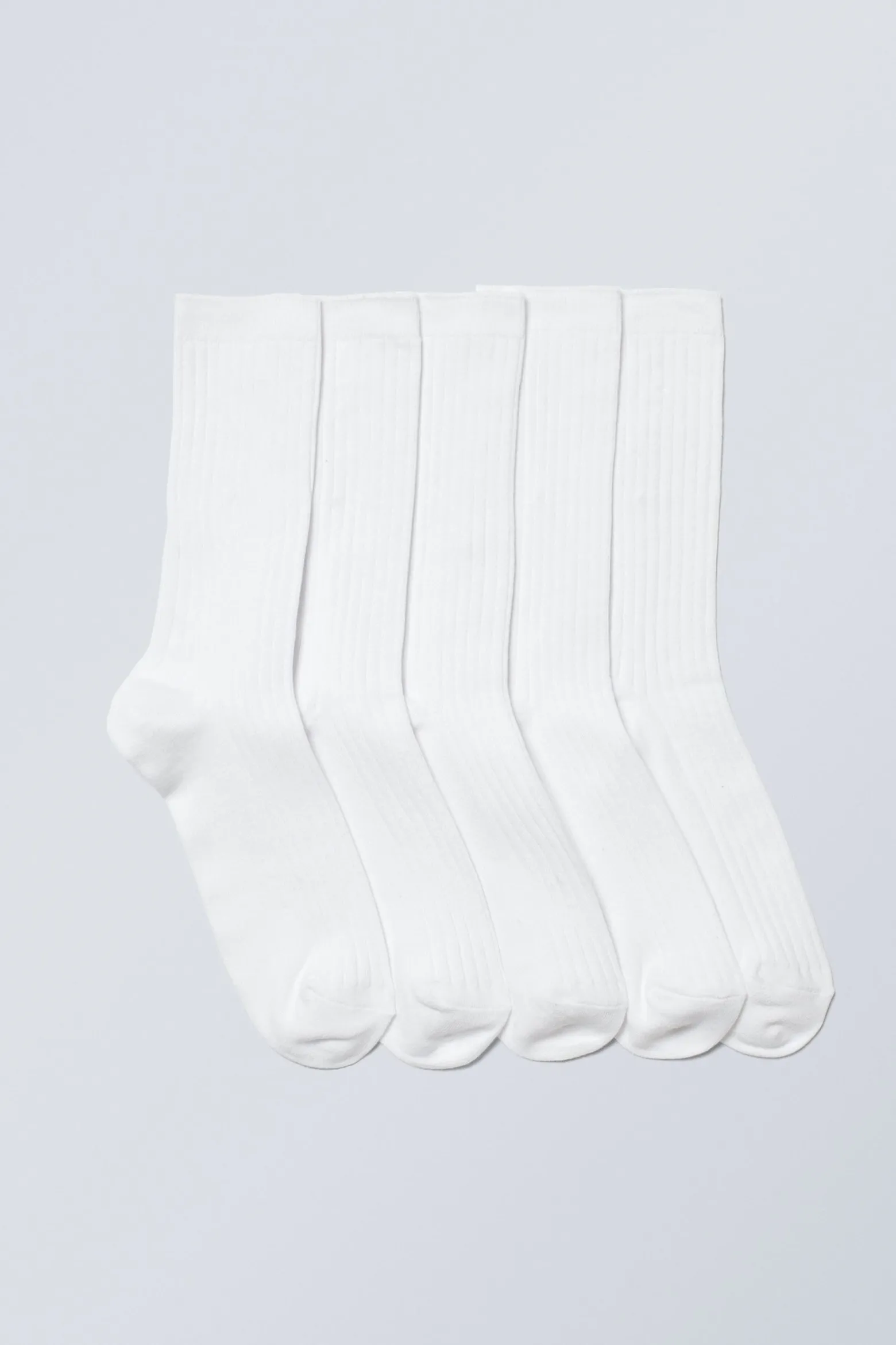 5ER-PACK RIPPENSOCKEN|Weekday New