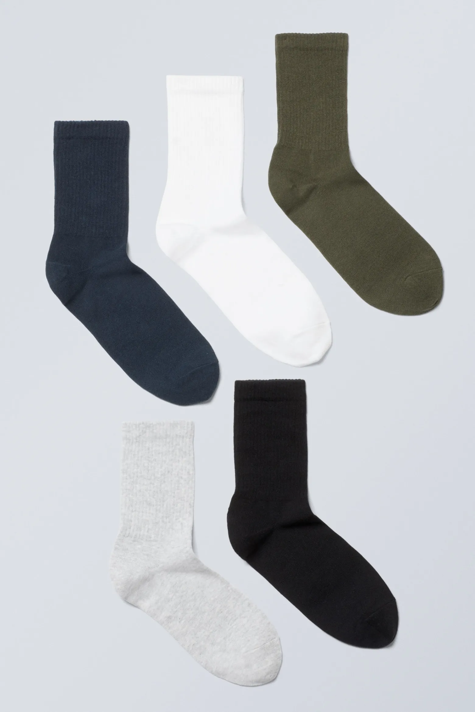 5ER-PACK SPORTSOCKEN|Weekday Online