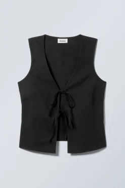 FIGURBETONTES WESTEN-TOP|Weekday Online