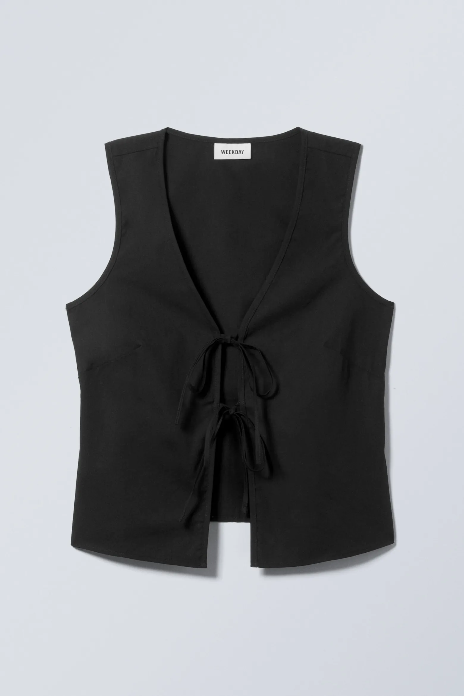 FIGURBETONTES WESTEN-TOP|Weekday Online