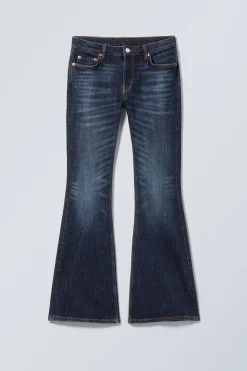 FLAME LOW WAIST SLIM FLARED LEG JEANS|Weekday Clearance