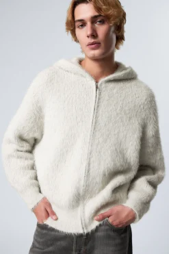 FLAUSCHIGER ZIP-HOODIE AUS STRICK IM BOXY-FIT|Weekday Store