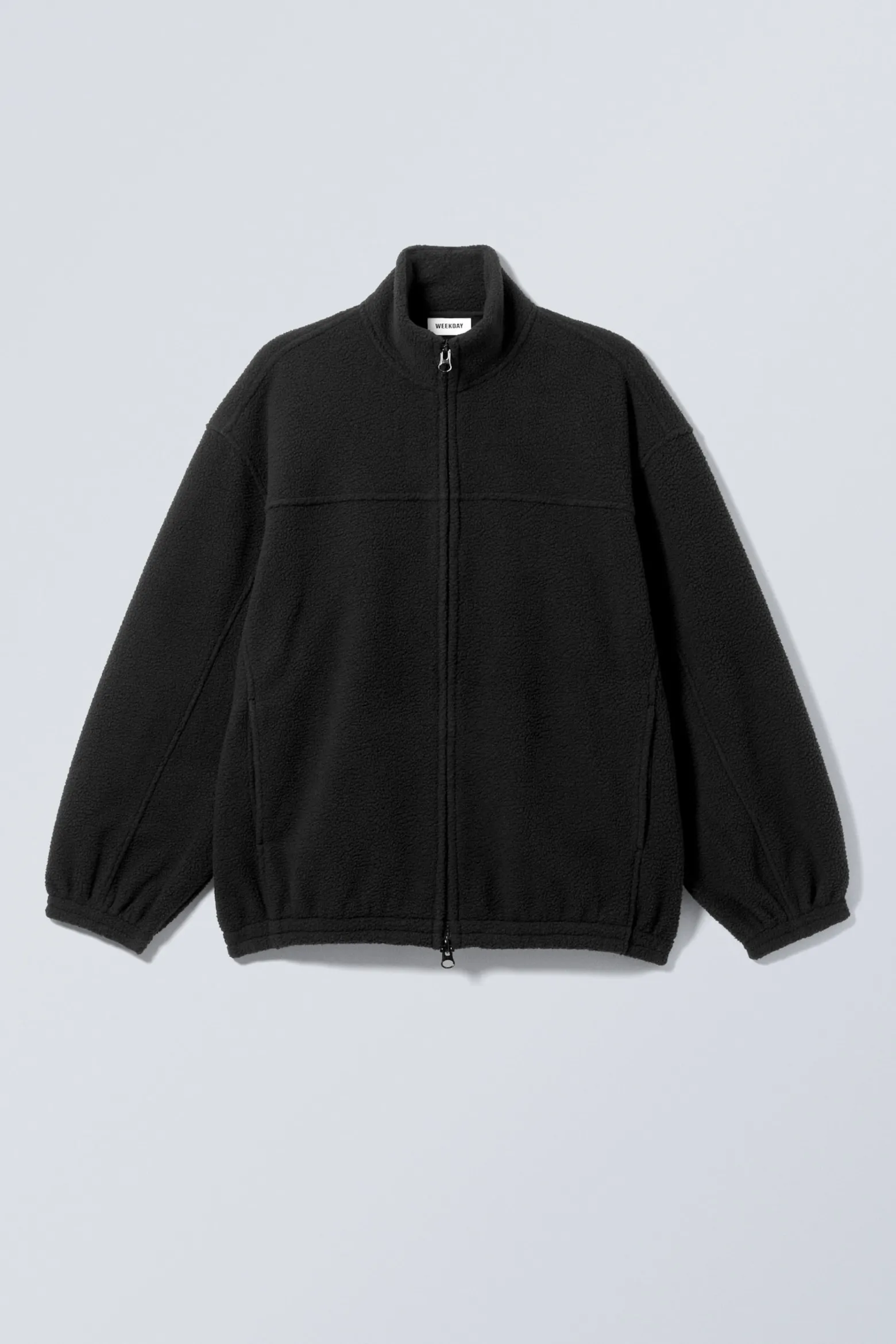FLEECEJACKE MIT REISSVERSCHLUSS|Weekday Fashion