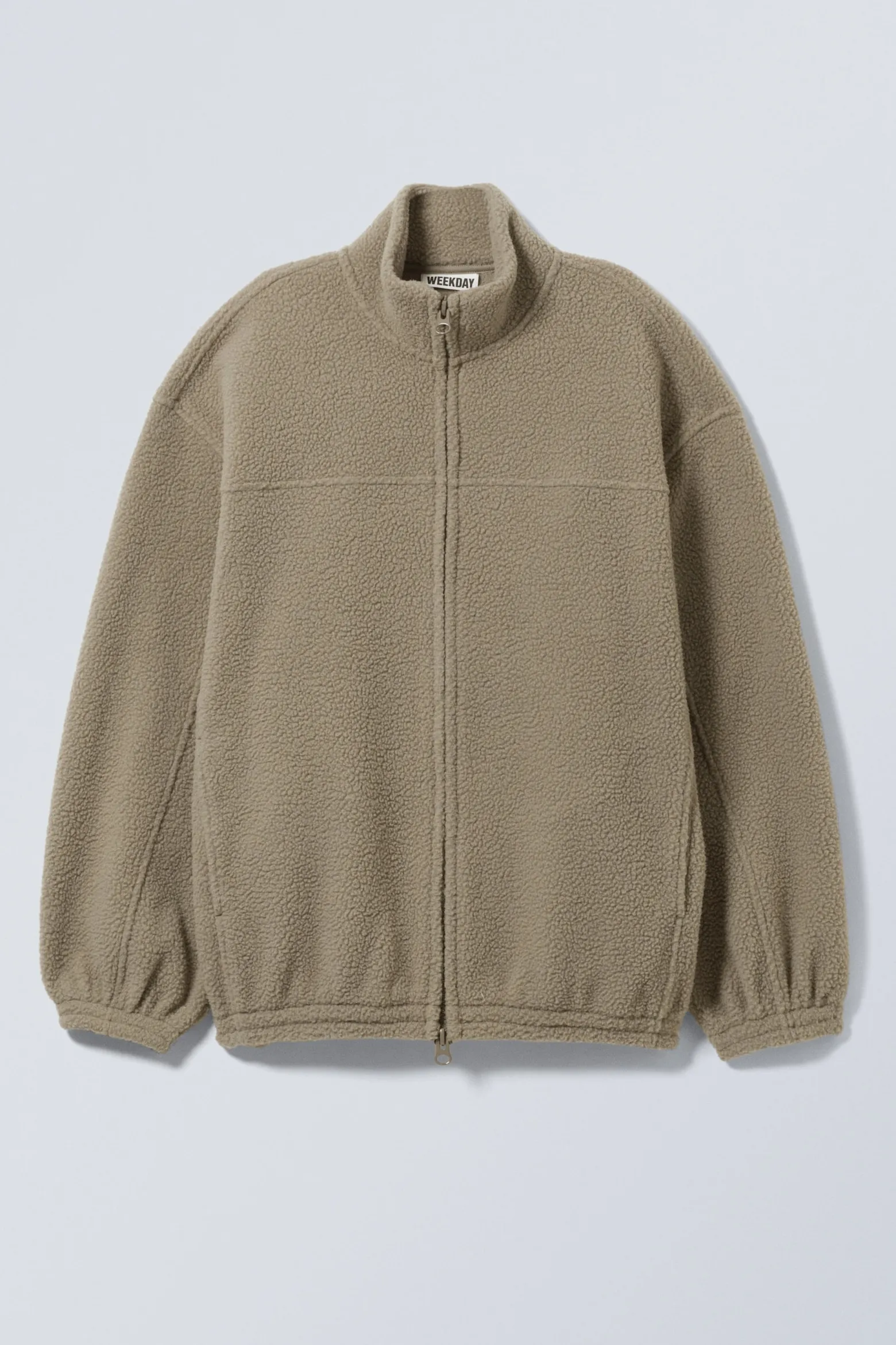 FLEECEJACKE MIT REISSVERSCHLUSS|Weekday Discount