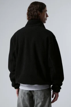 FLEECE-PULLOVER MIT HALF-ZIP|Weekday Sale